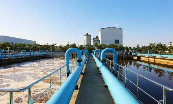 waste water treatment plant