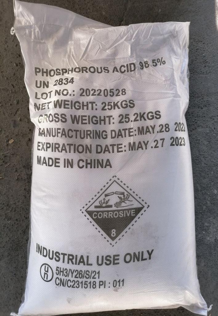 ácido fosfónico ácido fosforoso precios de suministro de ventas solechem
